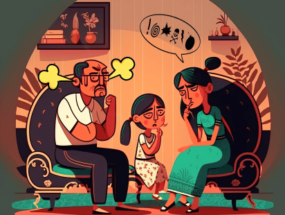 How dysfunctional marriages affect children 