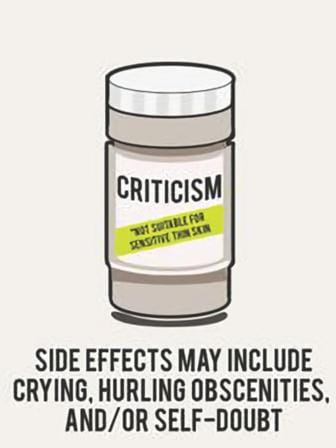 How to handle criticism