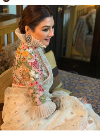 Jaya Ahsan Lace and Ruffle Romance