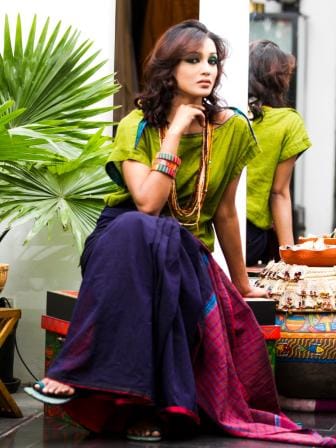 gamcha_sari Styling suggestions for the upcoming LIT FEST 
