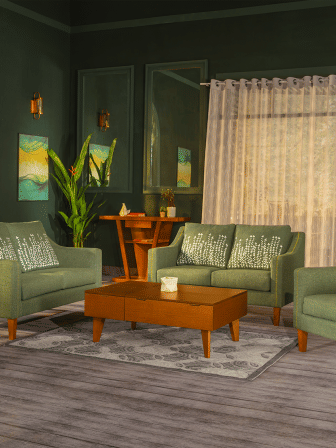 A newlywed couple’s guide to perfecting their living room