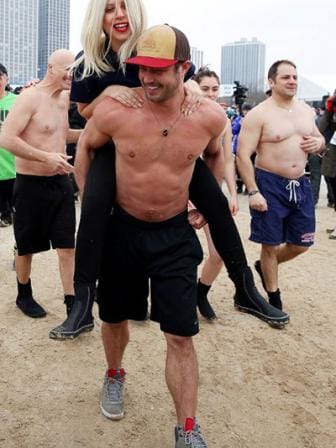 Taylor Kinney and Lady Gaga