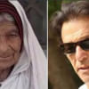 100 year old woman Hazrat Bibi and Imran Khan 100 year old woman Hazrat Bibi and Imran Khan