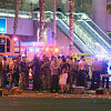 Las Vegas Boulevard and Tropicana Ave after a shooting