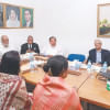 BNP acting chairman Tarique Rahman interviewing nomination-seekers  BNP acting chairman Tarique Rahman interviewing nomination-seekers