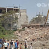 BIWTA authorities are pulling down illegal establishments along the vein of Dhaka  BIWTA authorities are pulling down illegal establishments along the vein of Dhaka