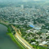 An aerial view of Dhaka city An aerial view of Dhaka city