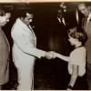 Dr Mahathir meeting an 11-year-old Justin Trudeau Dr Mahathir meeting an 11-year-old Justin Trudeau