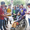 The challenges they take on  Four differently abled students in Ducsu race to fix the ills general students face