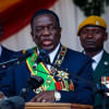 Zimbabwe's President Emmerson Mnangagwa Zimbabwe's President Emmerson Mnangagwa