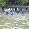 Over thousand schools affected Bangladesh flood