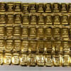 Customs officials recovered 50 gold bars, weighing 5.8 kilogrammes Customs officials recovered 50 gold bars, weighing 5.8 kilogrammes