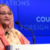 Prime Minister Sheikh Hasina speaks at an interactive dialogue Prime Minister Sheikh Hasina speaks at an interactive dialogue