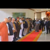 PM leaves for Amsterdam