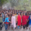 Anti-VC demonstration in Jahangirnagar University Anti-VC demonstration in Jahangirnagar University