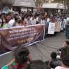 Gonojagaran Mancha protests attack on Zafar Iqbal Gonojagaran Mancha protests attack on Zafar Iqbal