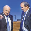 Sepp Blatter and Michel Platini