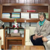Prime Minister Sheikh Hasina, Dr Paul Connet, Ellen Connet Prime Minister Sheikh Hasina, Dr Paul Connet, Ellen Connet