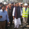 Obaidul Quader visits construction site of the second Kanchpur Bridge on Dhaka-Chattogram Obaidul Quader visits construction site of the second Kanchpur Bridge on Dhaka-Chattogram