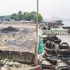Eviction of illegal structures on Karnaphuli river Eviction of illegal structures on Karnaphuli river