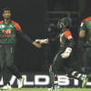 Mahmudullah Riyad celebrates the wicket in Nidahas Trophy 2018 Mahmudullah Riyad celebrates the wicket in Nidahas Trophy 2018