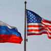 National flags of Russia and the US National flags of Russia and the US