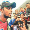 Sabbir Rahman thanks Mashrafe Mortaza Sabbir Rahman thanks Mashrafe Mortaza