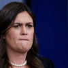 US White House Press Secretary Sarah Huckabee Sanders US White House Press Secretary Sarah Huckabee Sanders