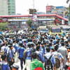 student protests in Dhaka student protests in Dhaka