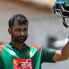 Tamim Iqbal celebrates his century during the 3rd and final ODI match between West Indies and Bangladesh Tamim Iqbal celebrates his century during the 3rd and final ODI match between West Indies and Bangladesh