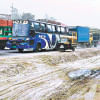 Dhaka-Tangail highway long Tailback Dhaka-Tangail highway long Tailback