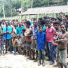 Moulvibazar tea workers demo Moulvibazar tea workers demo