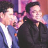 Tendulkar and AR Rahman