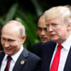 Putin and Trump agree on Syria at brief meeting in Vietnam US President Donald Trump and Russian President Vladimir Putin meet briefly on the sidelines of a summit of Asia-Pacific leaders in Vietnam and agree on the need for a political solution to Syria’s conflict.