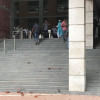 Protesting university students attacked Protesting university students attacked