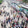 Dhaka-Mymensingh Highway blocked Dhaka-Mymensingh Highway blocked