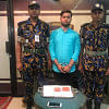 Youth held with yaba tablets at Dhaka airport Youth held with yaba tablets at Dhaka airport