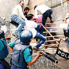 bnp clash with police bnp clash with police