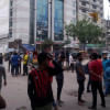 Dhaka College students protest Dhaka College students protest