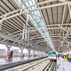 A peek into Uttara north metro rail station A peek into Uttara north metro rail station