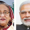 Sheikh Hasina and Narendra Modi Sheikh Hasina and Narendra Modi