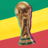 The World Cup trophy