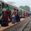 Dense fog disrupts train operations in the north train schedule