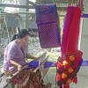 Barguna’s Rakhine weavers busy making winter clothes Rakhine weavers in Barguna