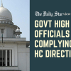 Govt high officials’ routine disregard for court orders Govt high officials’ routine disregard for court orders