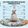 Central bank’s USD investment plunges USD investment plunges