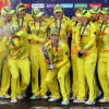 Lanning to lead Delhi Australia captain Meg Lanning celebrates with teammates