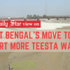 How much more must the Teesta bleed? water sharing teesta river