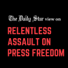 Lawfare against the press must stop Lawsuits against Prothom Alo editor, reporter