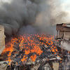 Bangabazar fire spreads to nearby markets: witnesses bangabazar fire